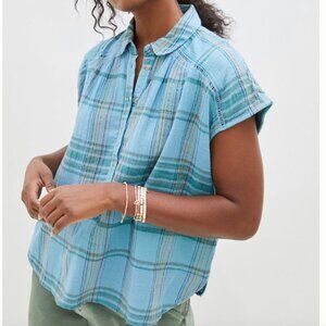 Anthropologie Pilcro The Serena Surf Blouse